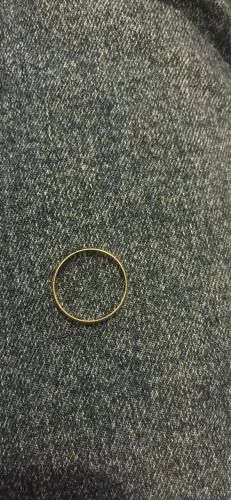 Aliança ouro 18k. 1,8 g