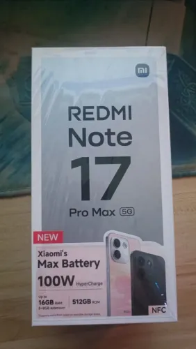Xiaomi Redmi Note 17 Pro Max 512gb Lacrado