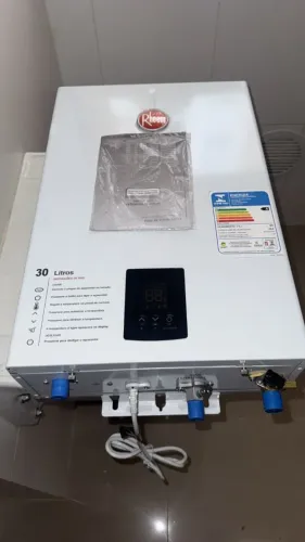Aquecedor de Água a Gás Digital 30L Rheem - GN