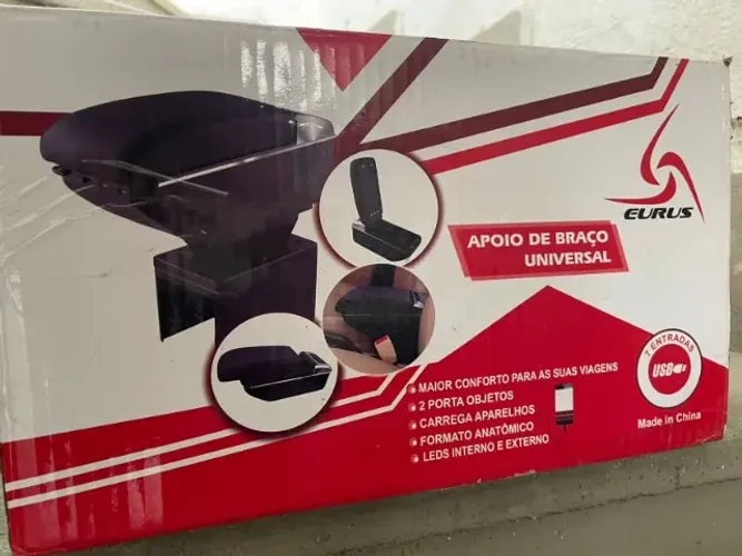 Console Apoio De Braço Universal Com Entrada Usb
