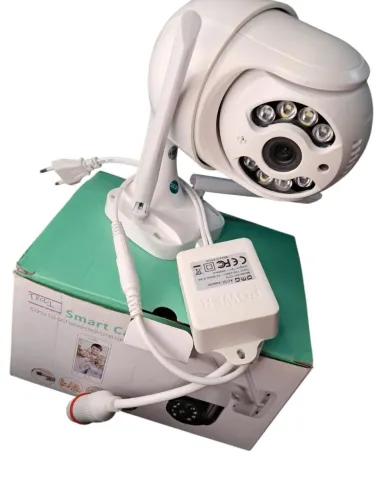 Câmera Segurança Smart Wi-Fi 4MP - 360 Graus - Nova na Caixa