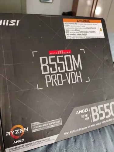 Placa mãe B550M PRO-VDH