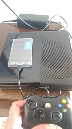 XBOX 360 SUPER SLIM DESBLOQUEADO COM JOGOS