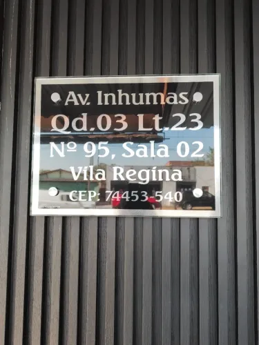 Placa de endereço