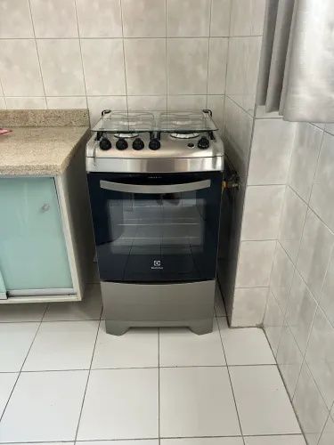 Fogão 4 Bocas Electrolux Inox - Excelente Estado 