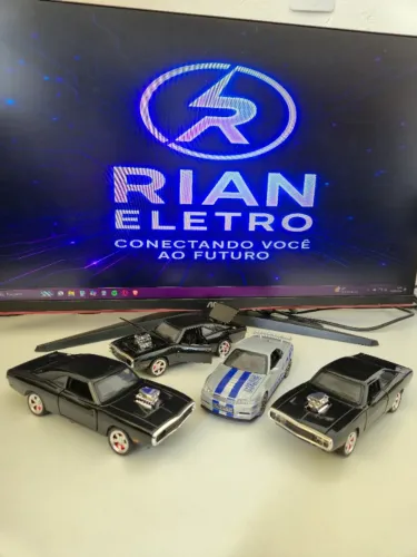 Miniatura Dodge Charger 1970 Velozes e Furiosos 1:32 com Som e Luz | Frete Grátis e Cartão