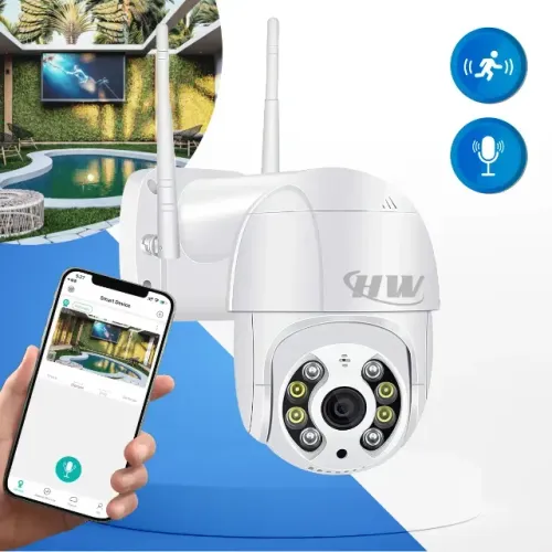 Câmera De Segurança Wi-fi Ip66 FHD 360º Icsee Interna Externa (LEIA À DESCRIÇÃO)