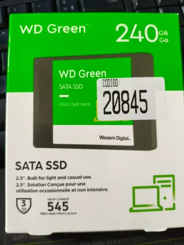 Sdd WD Green 240 gb