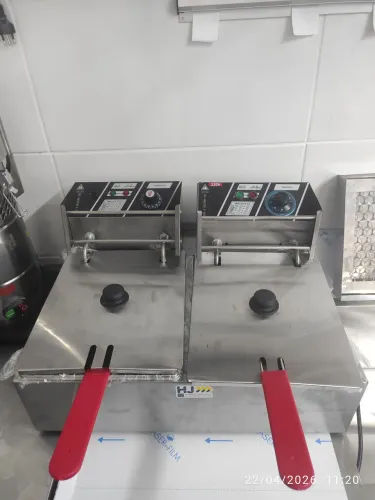 Bh fritadeira industrial dupla