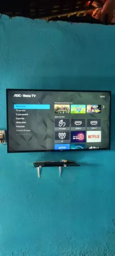 vendo tv 43 polegadas smart roku
