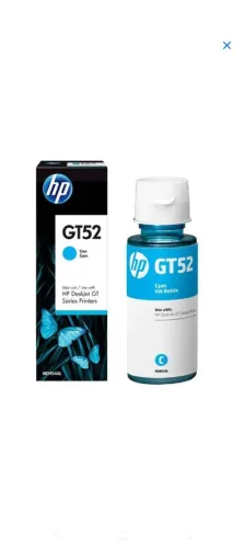 CARTUCHO IMPRESSORA HP GT52 CIANO