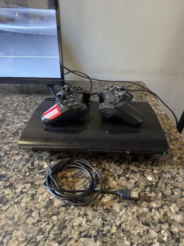 PS3 DESBLOQUEADO 2 CONTROLE 20 JOGOS
