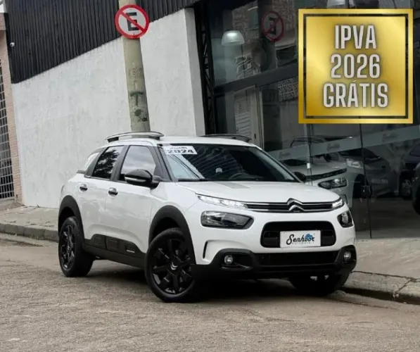 Citroen C4 Cactus Noir 1.6 Turbo Flex Aut. 2024