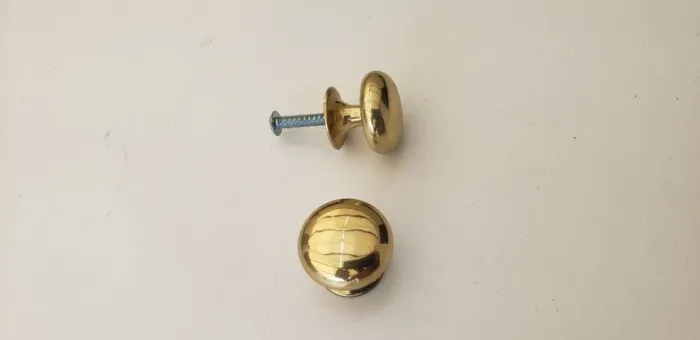 Puxador Dourado- 10 Peças