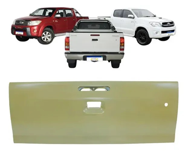 Tampa Carroceria Toyota Hilux C/f Chave 2009 2010 2011 Novo Cinza