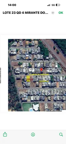 Lote residencial mirante do lago Palmas