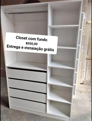 Closet mini a pronta entrega 