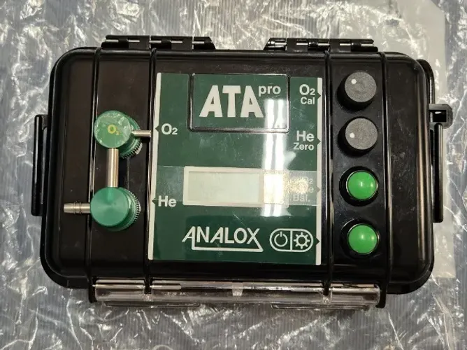 ANALISADOR o2 E hÉLIO PARA MERGULHO - ANALOX ATA