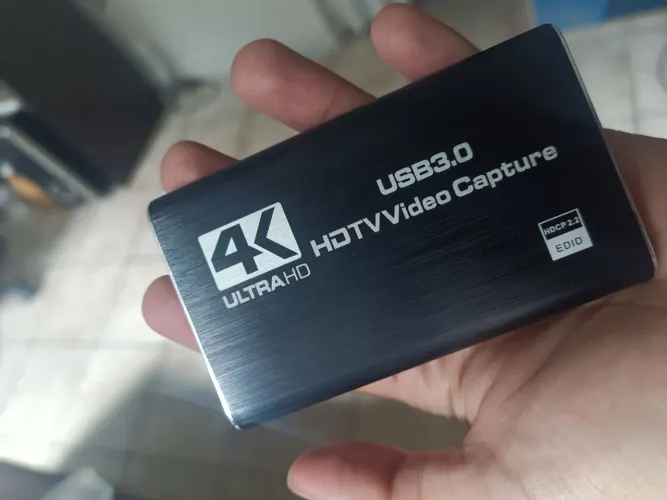 Placa de Captura 4K USB 3.0 - Alta Performance e Baixa Latência