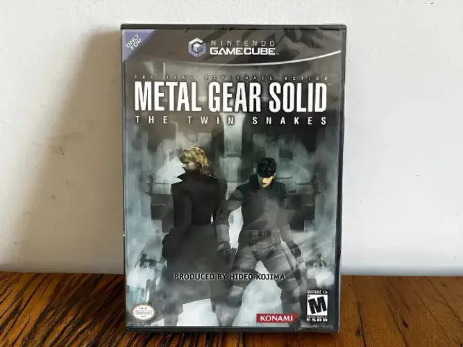 Metal Gear Solid The Twin Snakes Nintendo Gamecube Lacrado