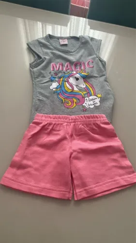 Conjunto infantil de unicórnio