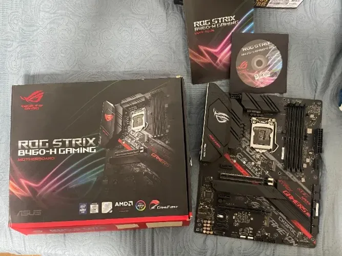 Placa-Mãe Asus ROG Strix B460-H Gaming LGA1200