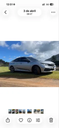 Honda Civic Sedan Sport 2.0 Flex 16V Aut.4p 2020