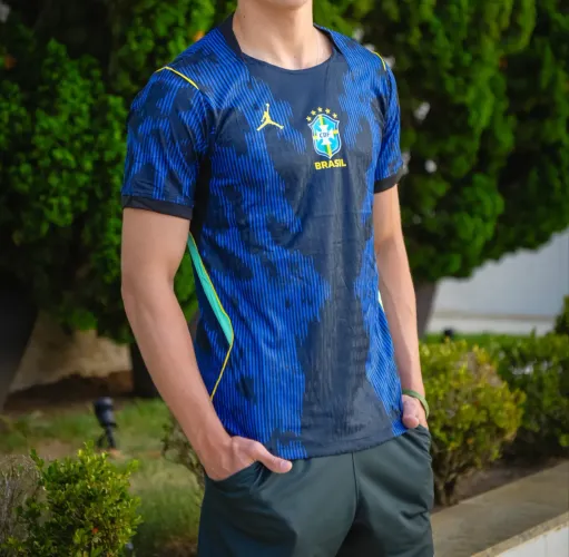 Camisa Jogador Azul Seleção