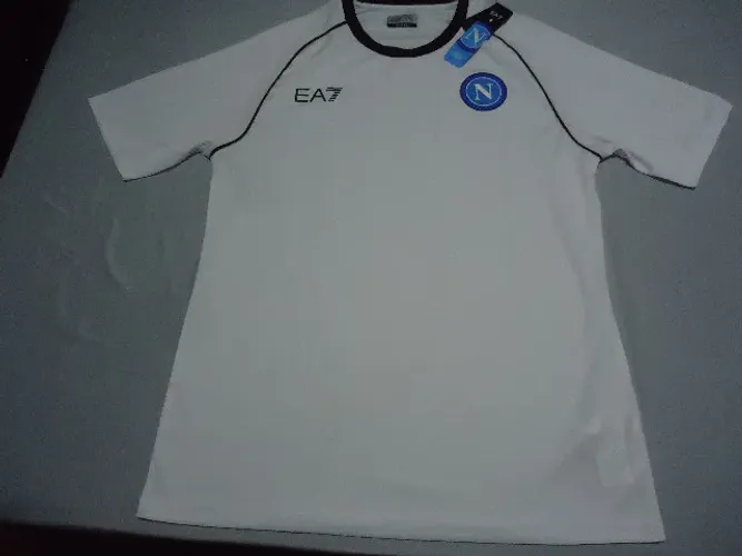 emporio armani - camisa do napoli treino 2023/24 - tam 3xl - na etiqueta - original