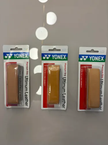 Grip couro natural Yonex