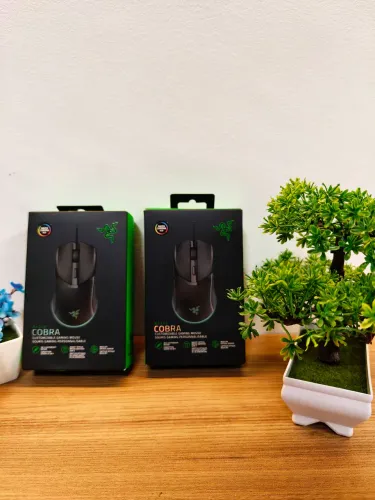Mouse razer cobra novo na caixa