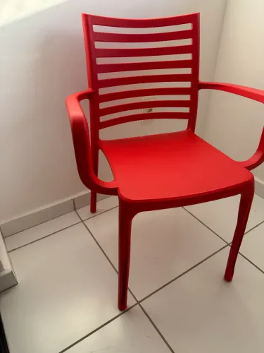 Cadeira vermelha de design