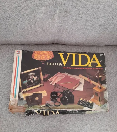 Jogo da Vida Estrela anos 80 com manual original
