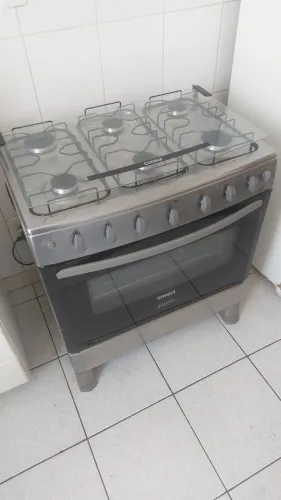 Fogão inox 6 bocas consul