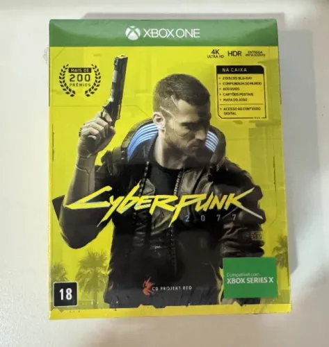 Lacrado Cyberpunk 2077 Steelbook Tyger Claws Xbox One Series X jogo