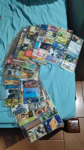 825 cartões diversos