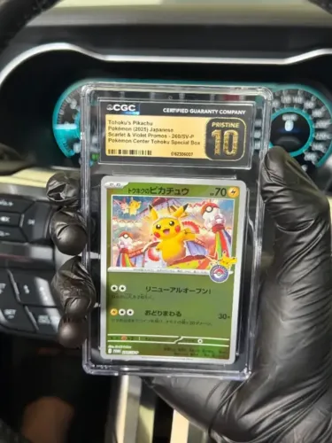 Pikachu TOHOKU'S | CGC 10 | Pristine | Pokémon | JP | Slab