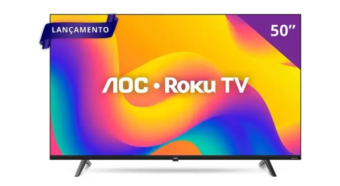 SMART TV 5O POLEGADAS 4K AOC