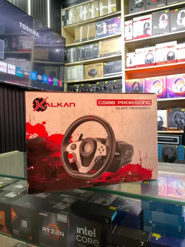 Kit Racing Kalkan G500 ProRacing Force Feedback - Volante, Pedais e Câmbio