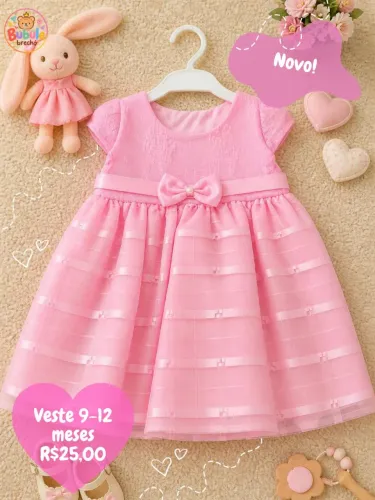 Roupas para bebês meninas de 3 a 12 meses Nova
