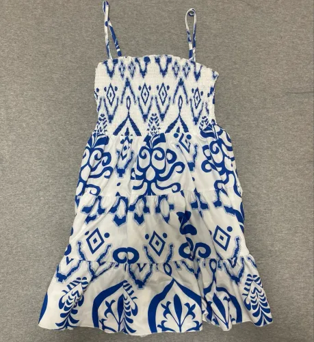 Vestido Verão Estampado Shein G