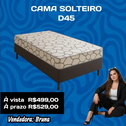 Cama solteiro D45
