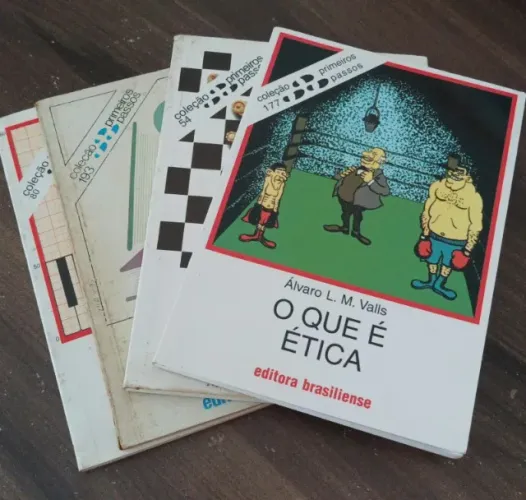 Livros (coleção o que é) - editora brasiliense