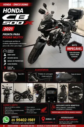 CB 500X 2021