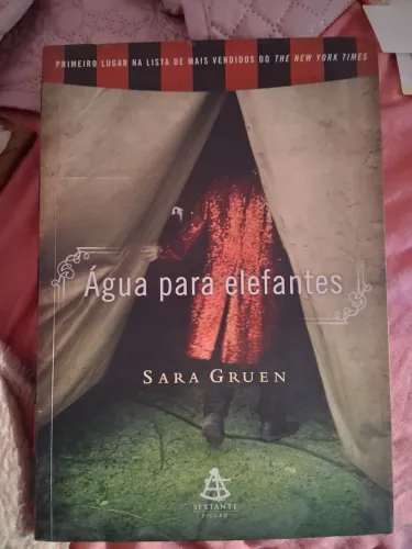Livro "Água para elefantes", de Sara Gruen (Usado)