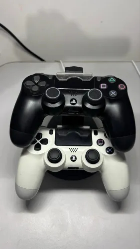 2 Controles PS4 ORIGINAIS + Base De Carregamento