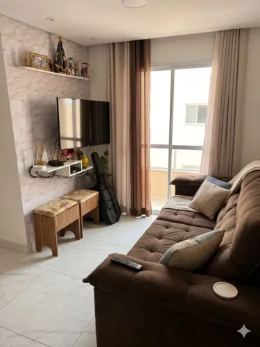 Apartamento Condominio Trevisso II 2 dormitorios planejados proximo ao Polvilho - Cajamar