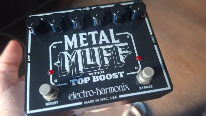 Pedal Metal Muff Top Boost EHX