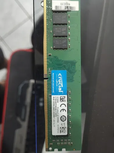 Memórias DDR4 16gb de 2400mhz (2x 8gb,valor unidade)