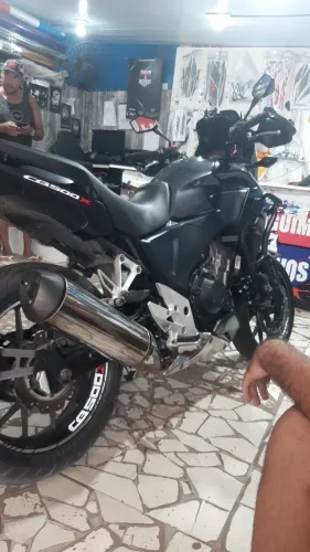 Honda cb500x com abs